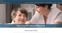 Desktop Screenshot of focuscares.com